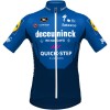 Fahrradbekleidung Radtrikot Kurzarm + Trägershorts 2021 Deceuninck-Quick-Step N003